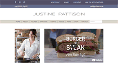 Desktop Screenshot of justinepattison.com